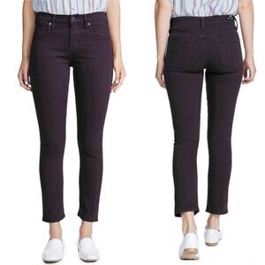 CITIZENS OF HUMANITY Elsa Slim Fit Crop Ankle Jeans Mulberry 27